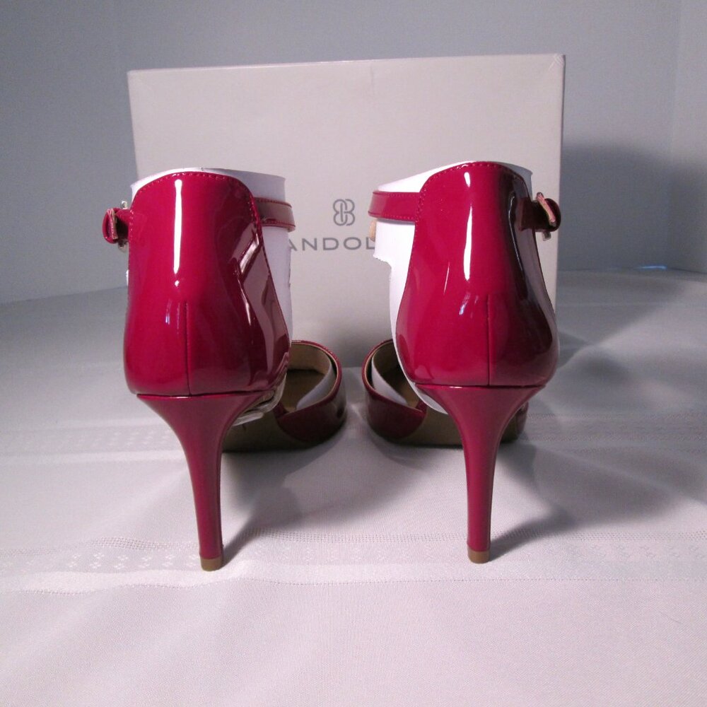 Bandolino Ginata D'Orsay Ankle Strap Pointed Toe Pumps Sz 10 - Picture 11 of 13